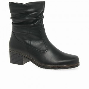 Black Gabor South Women Ankle Boots | XDPQ-94835