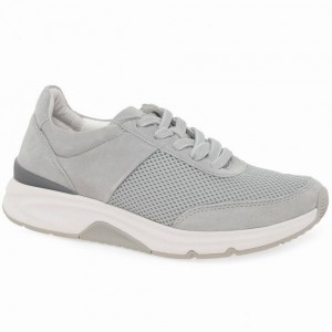 Light Grey Gabor Aloe Women Trainers | KNCE-82905