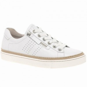 White Gabor Imp Casual Women Trainers | EFYL-92485