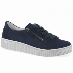 White Gabor Wisdom Casual Women Trainers | JYAX-48915