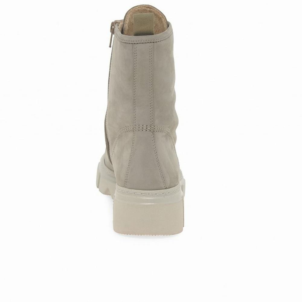 Beige Gabor Jenkins Women Ankle Boots | SDVL-06378