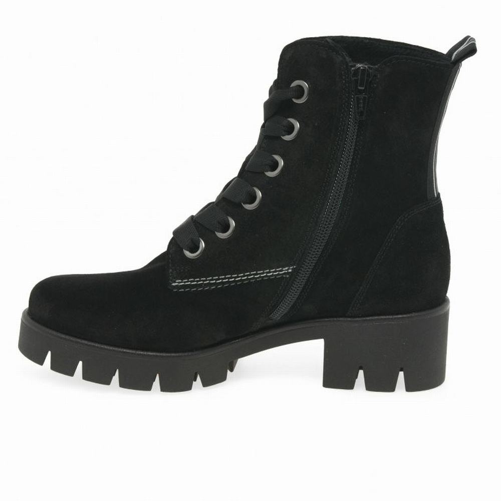 Black Gabor Baccara Women Ankle Boots | EYXN-24750