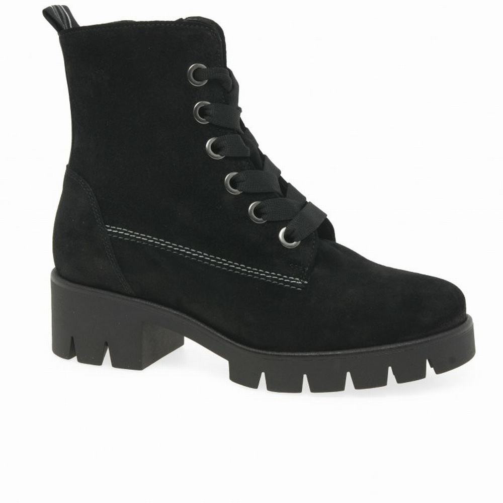 Black Gabor Baccara Women Ankle Boots | EYXN-24750