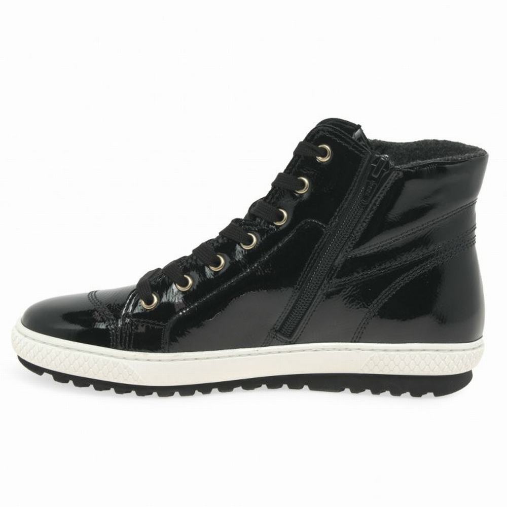 Black Gabor Bulner Casual Women Trainers | RSCX-79804