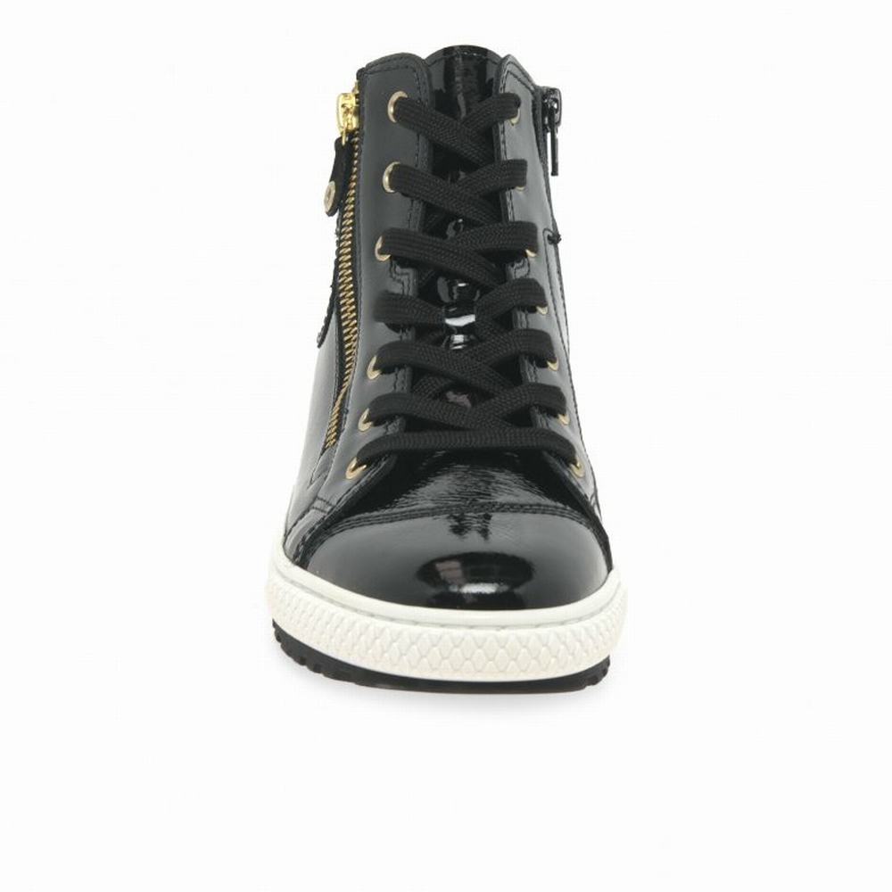 Black Gabor Bulner Casual Women Trainers | RSCX-79804