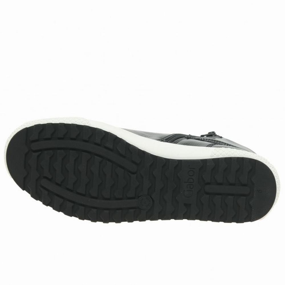 Black Gabor Bulner Casual Women Trainers | RSCX-79804