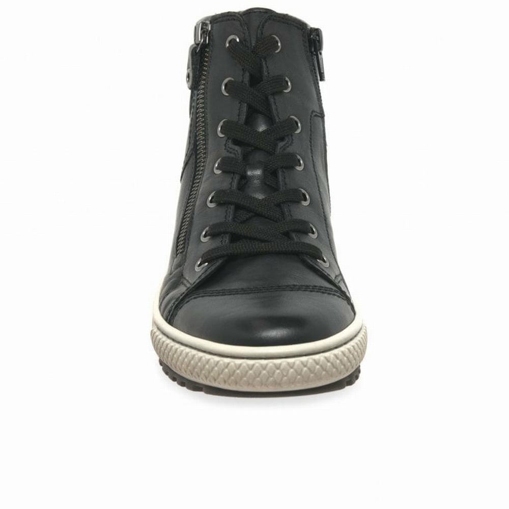 Black Gabor Bulner Casual Women Trainers | GUIC-68930