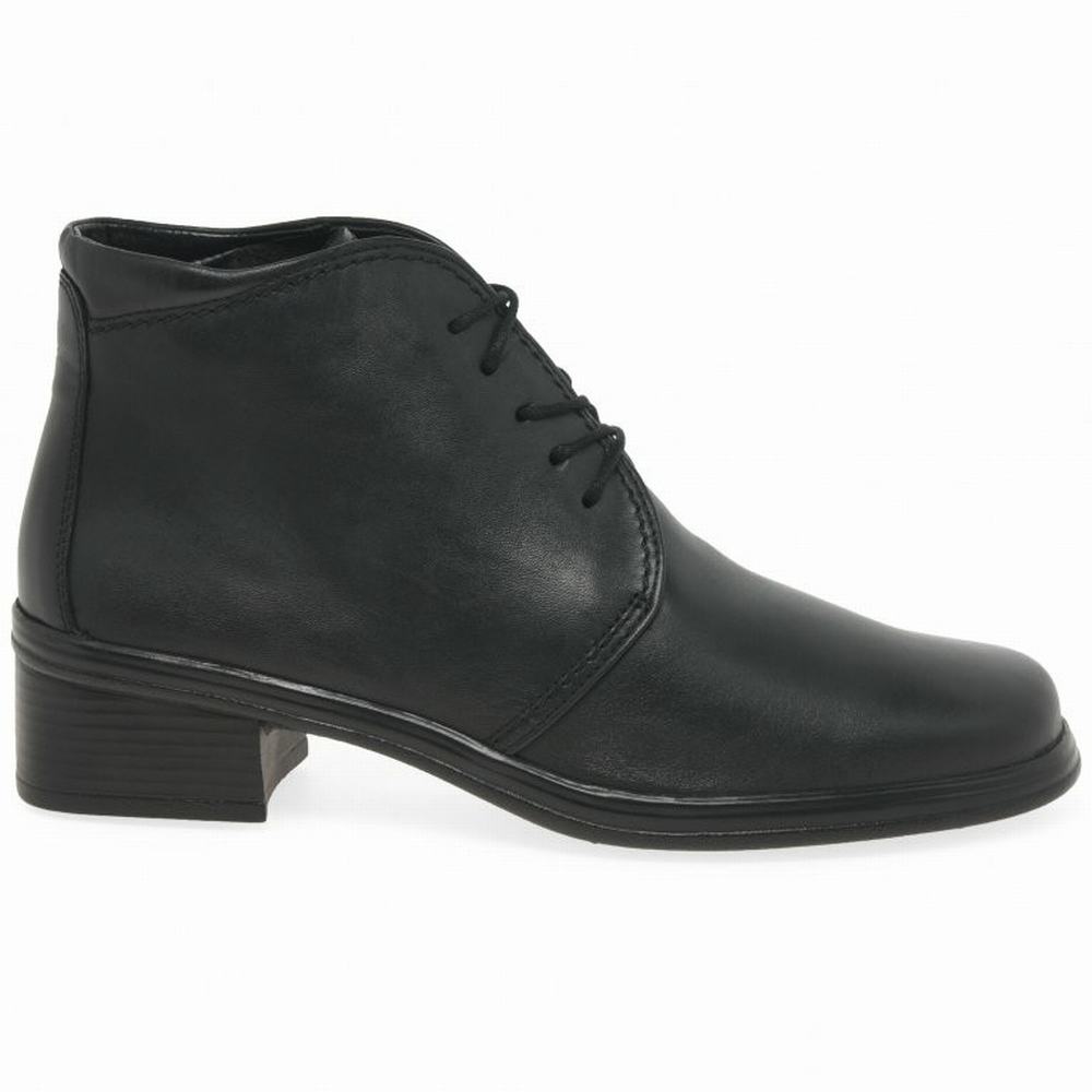 Black Gabor Elaine Women Ankle Boots | TCOJ-86920