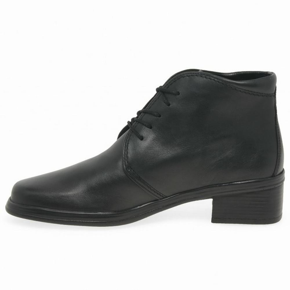 Black Gabor Elaine Women Ankle Boots | TCOJ-86920