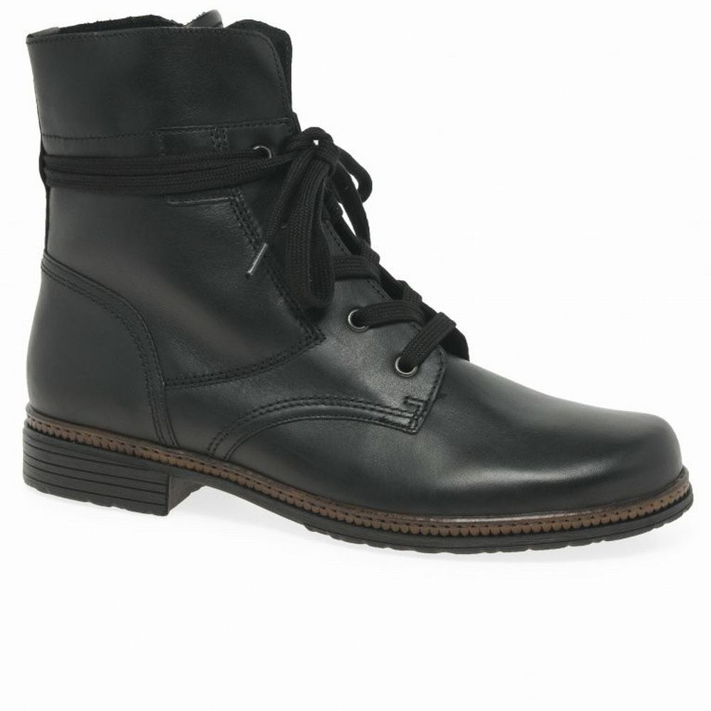 Black Gabor Nerissa Women Ankle Boots | HIGZ-40389