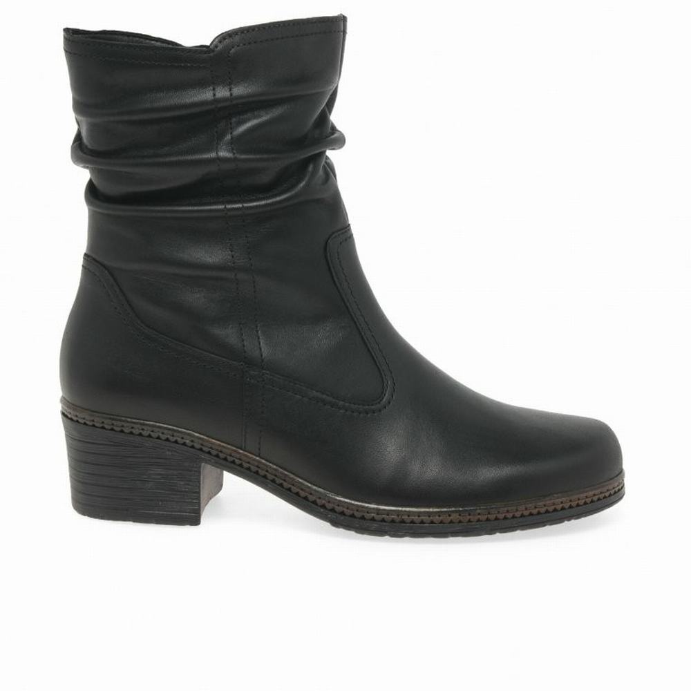 Black Gabor South Women Ankle Boots | XDPQ-94835