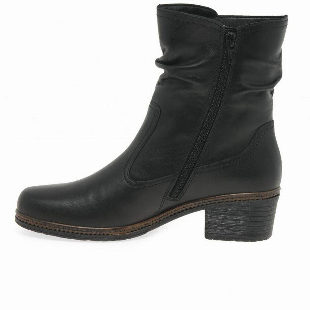 Black Gabor South Women Ankle Boots | XDPQ-94835