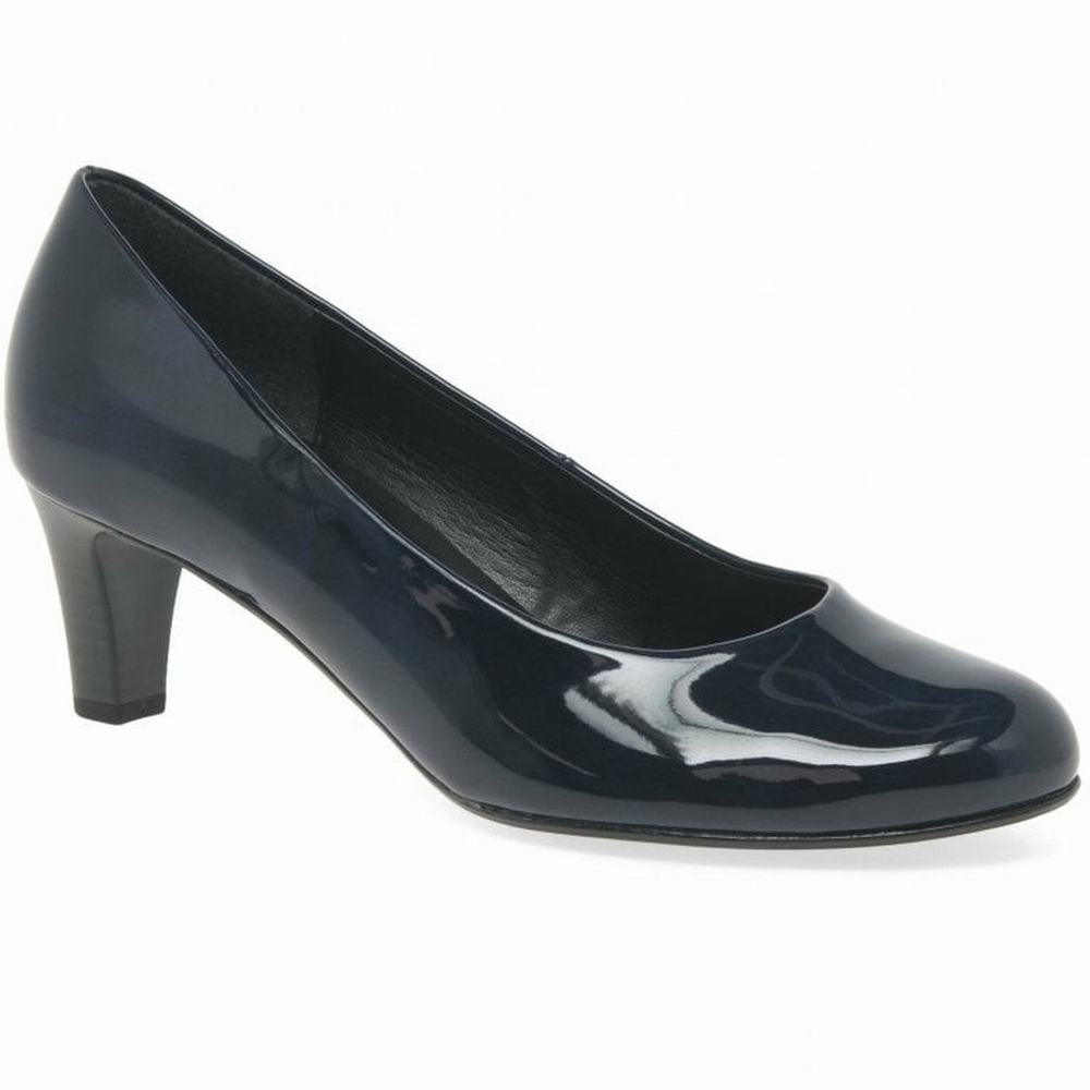 Blue Gabor Nesta II Court Women Heels | JHFE-05834