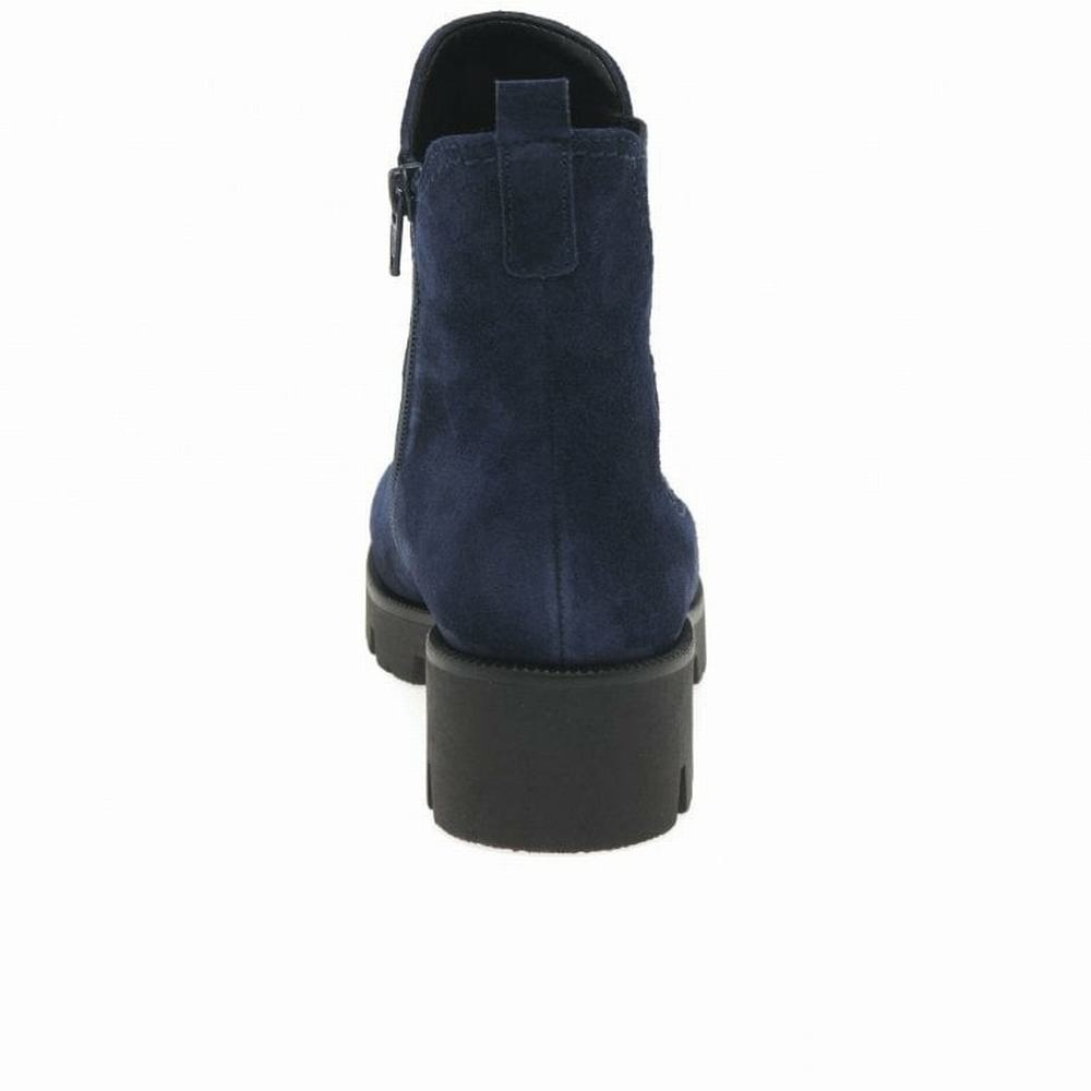 Blue Gabor Newport Women Chelsea Boots | UHEJ-40759