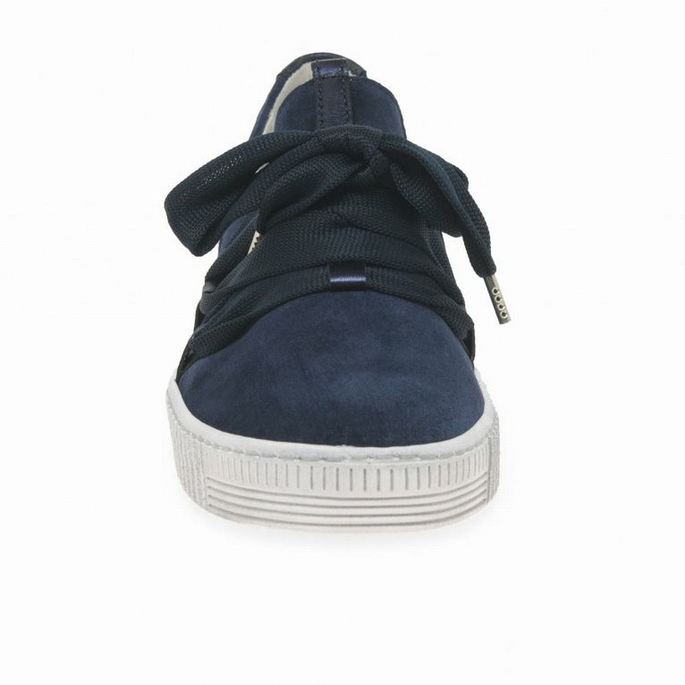 Blue Gabor Waltz Casual Women Trainers | CNMB-38049