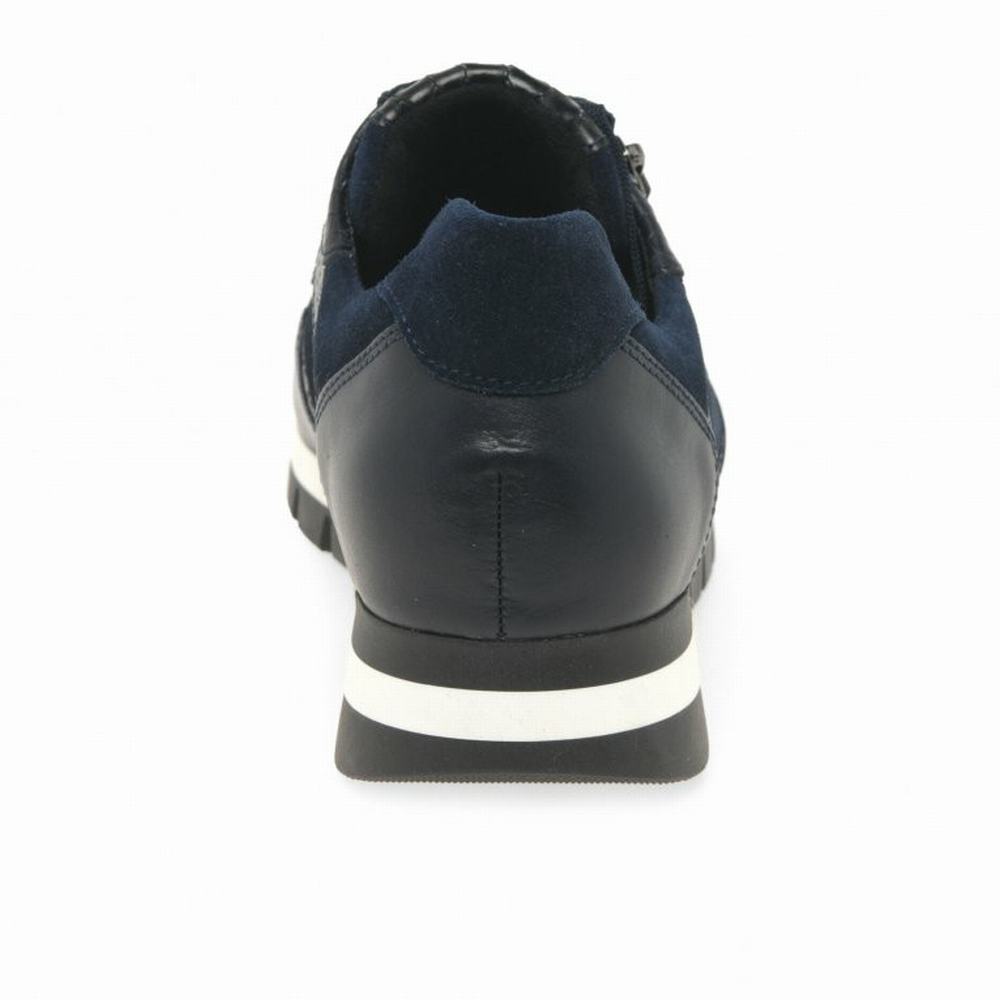 Blue Gabor Willet Women Trainers | FYAX-53910