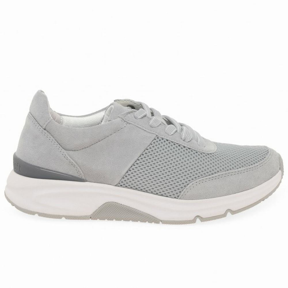 Light Grey Gabor Aloe Women Trainers | KNCE-82905