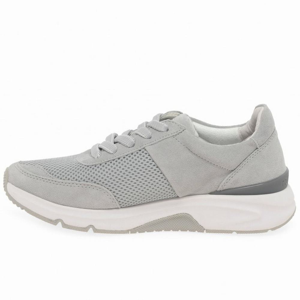 Light Grey Gabor Aloe Women Trainers | KNCE-82905