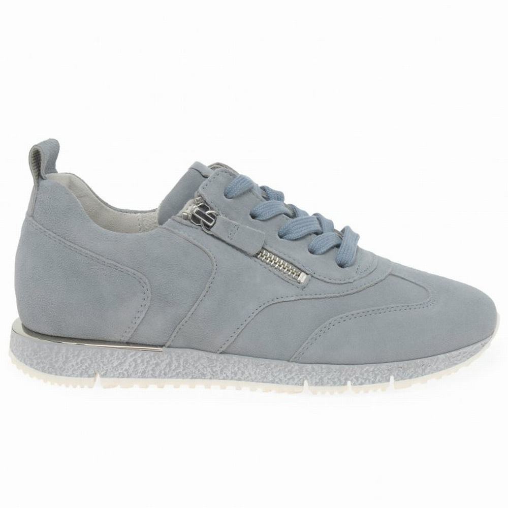 Turquoise Gabor Wednesday Women Trainers | JWIX-95148