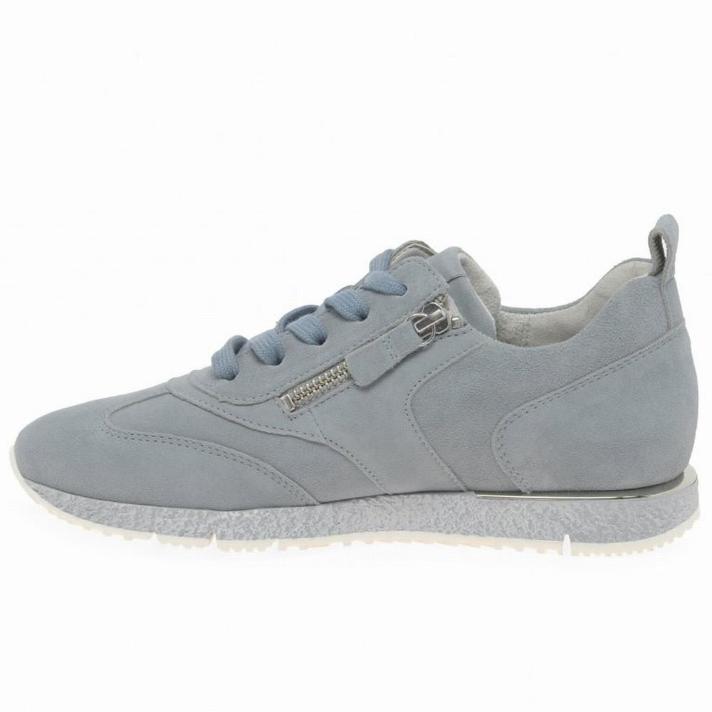 Turquoise Gabor Wednesday Women Trainers | JWIX-95148