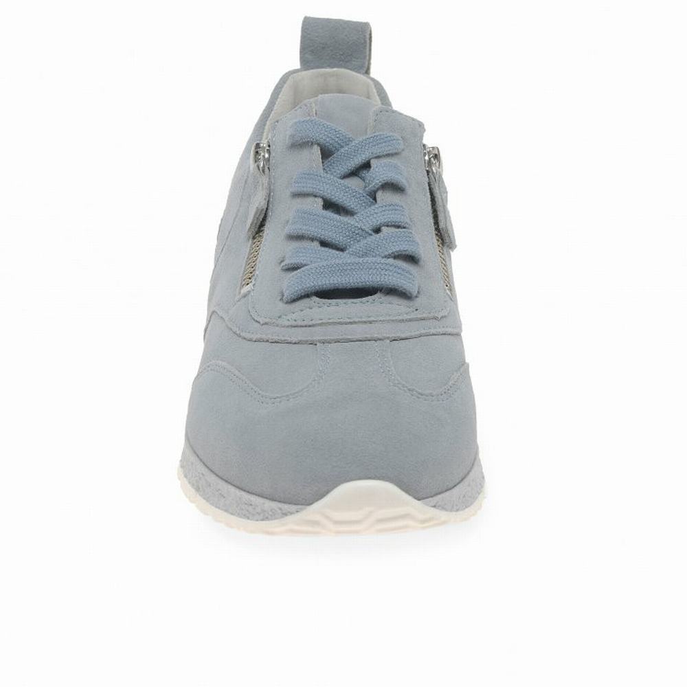 Turquoise Gabor Wednesday Women Trainers | JWIX-95148