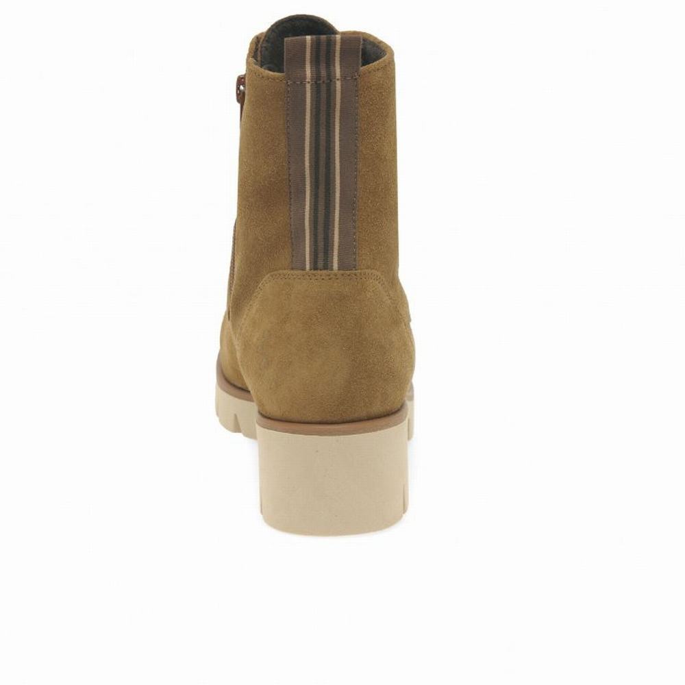 White Gabor Baccara Women Ankle Boots | BLMT-08726