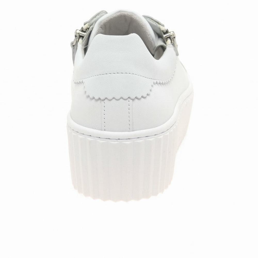 White Gabor Dolly Women Trainers | UOGL-01295