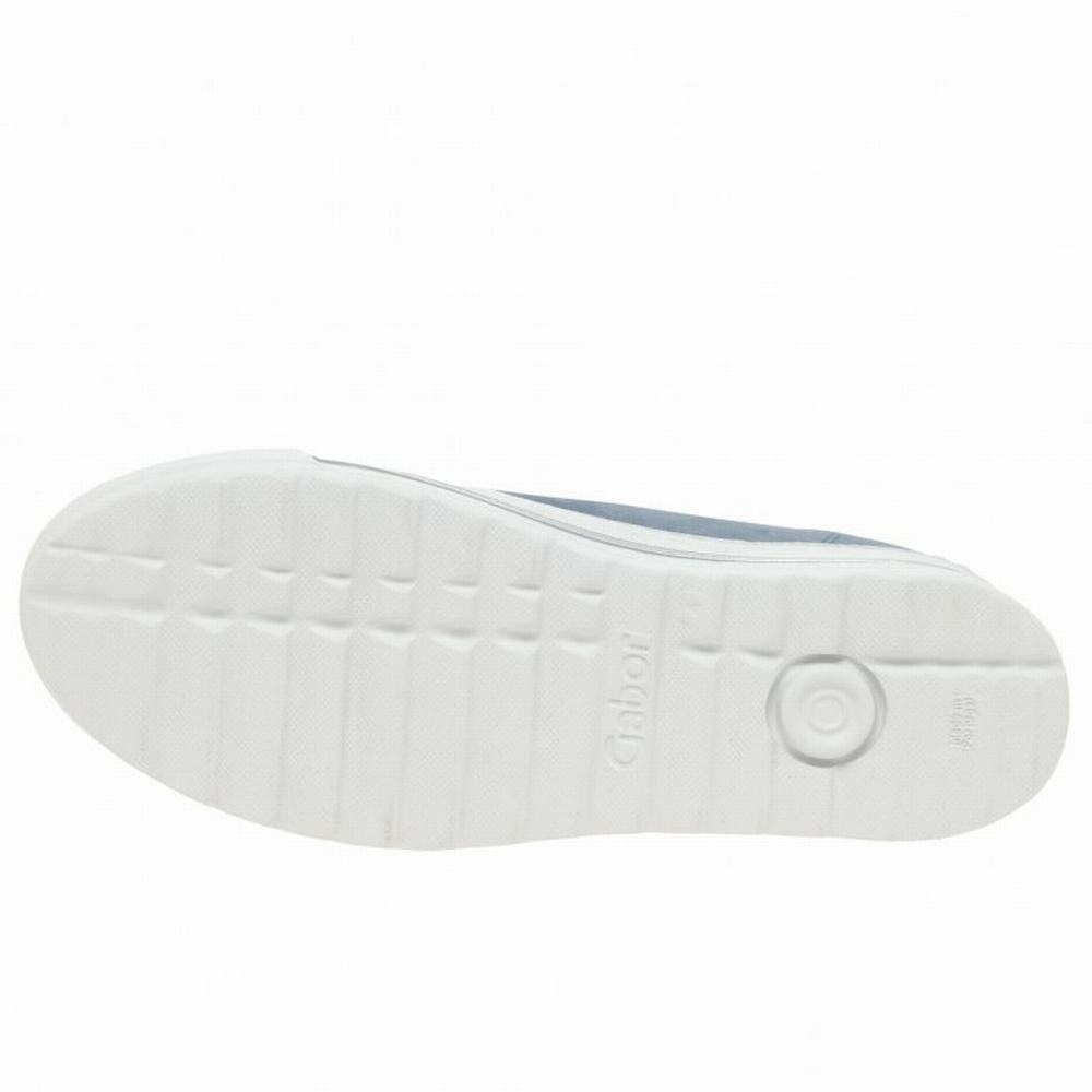 White Gabor Heather Casual Women Trainers | BWFQ-17854