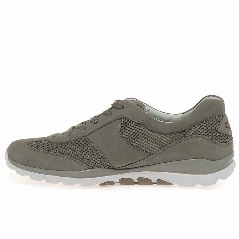 White Gabor Helen Sports Women Trainers | ZRKI-25187