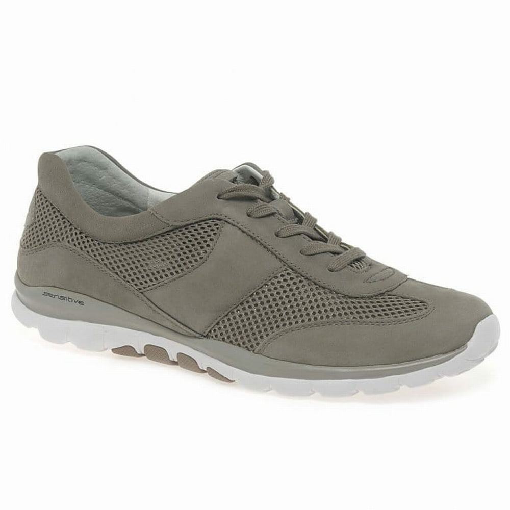 White Gabor Helen Sports Women Trainers | ZRKI-25187