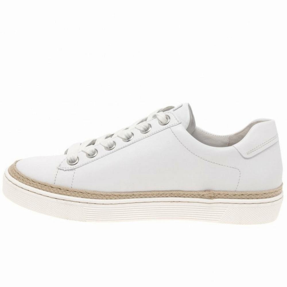 White Gabor Imp Casual Women Trainers | EFYL-92485