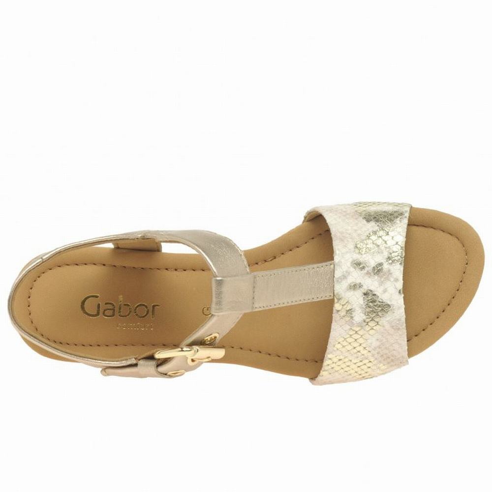 White Gabor Karen Modern Women Heeled Sandals | ULEW-40835