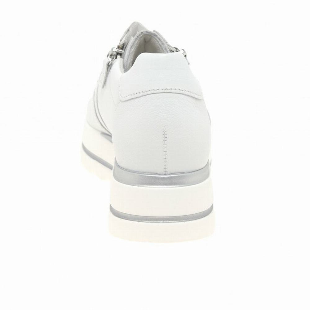 White Gabor Lancer Women Trainers | QCGN-73609