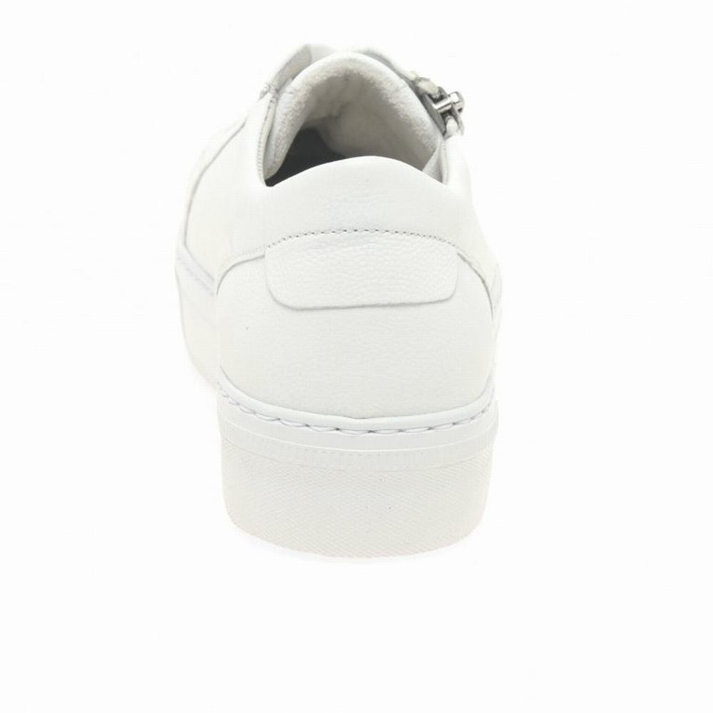 White Gabor Michaela Women Trainers | IBFW-10589