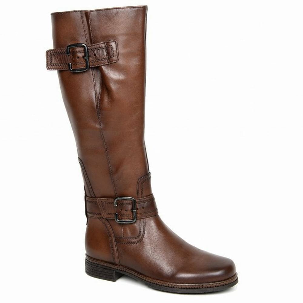 White Gabor Nevada (M) Women Knee High Boots | WVUH-08647