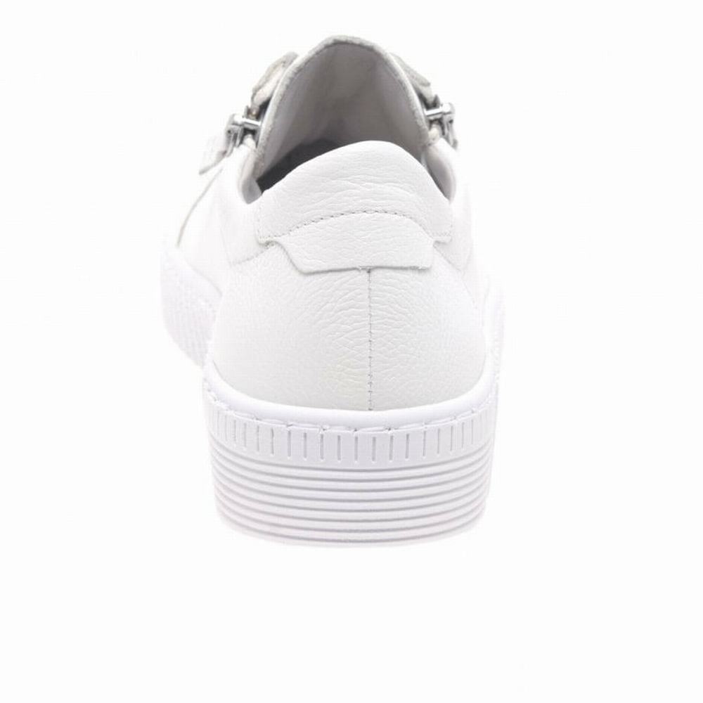 White Gabor Wisdom Casual Women Trainers | QHMI-39847