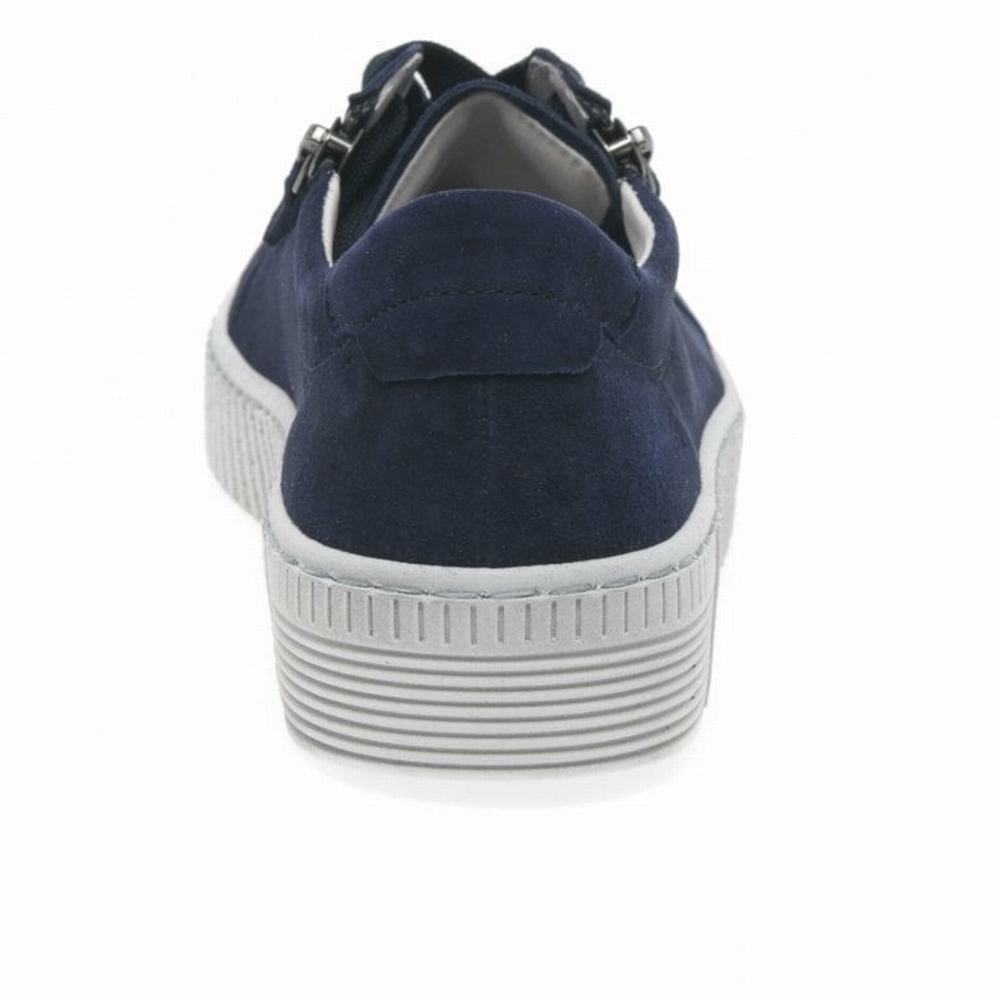 White Gabor Wisdom Casual Women Trainers | JYAX-48915