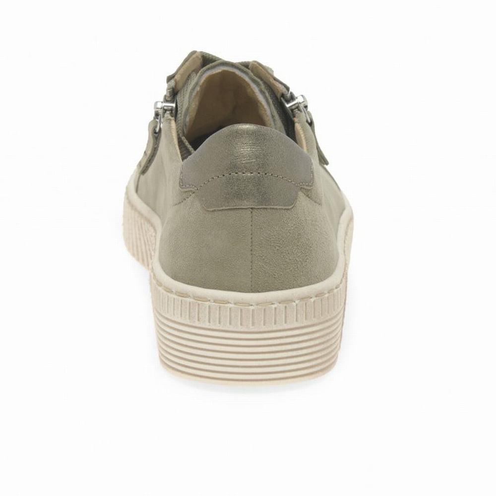 White Gabor Wisdom Casual Women Trainers | DBYF-94308