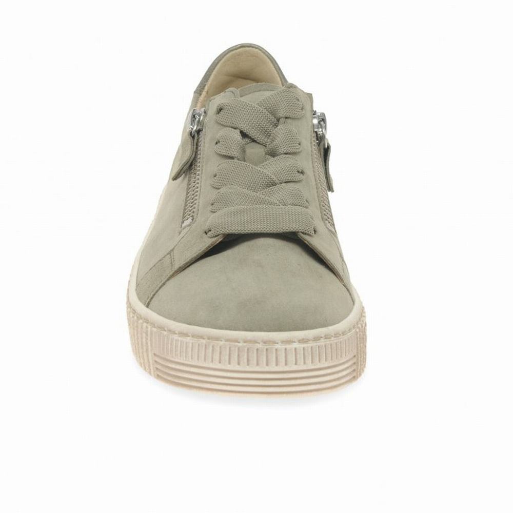 White Gabor Wisdom Casual Women Trainers | DBYF-94308